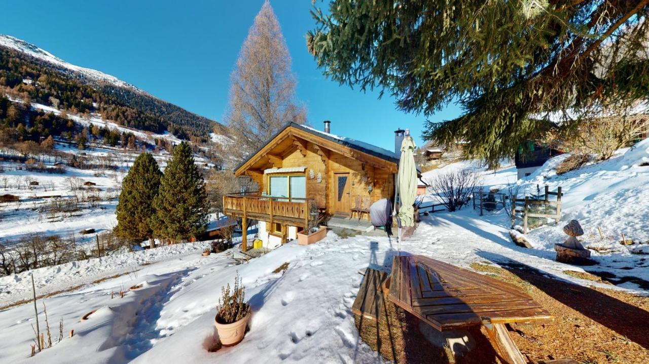 Chalet In The Heart Of The Val D'Anniviers Resort Saint-Jean ภายนอก รูปภาพ