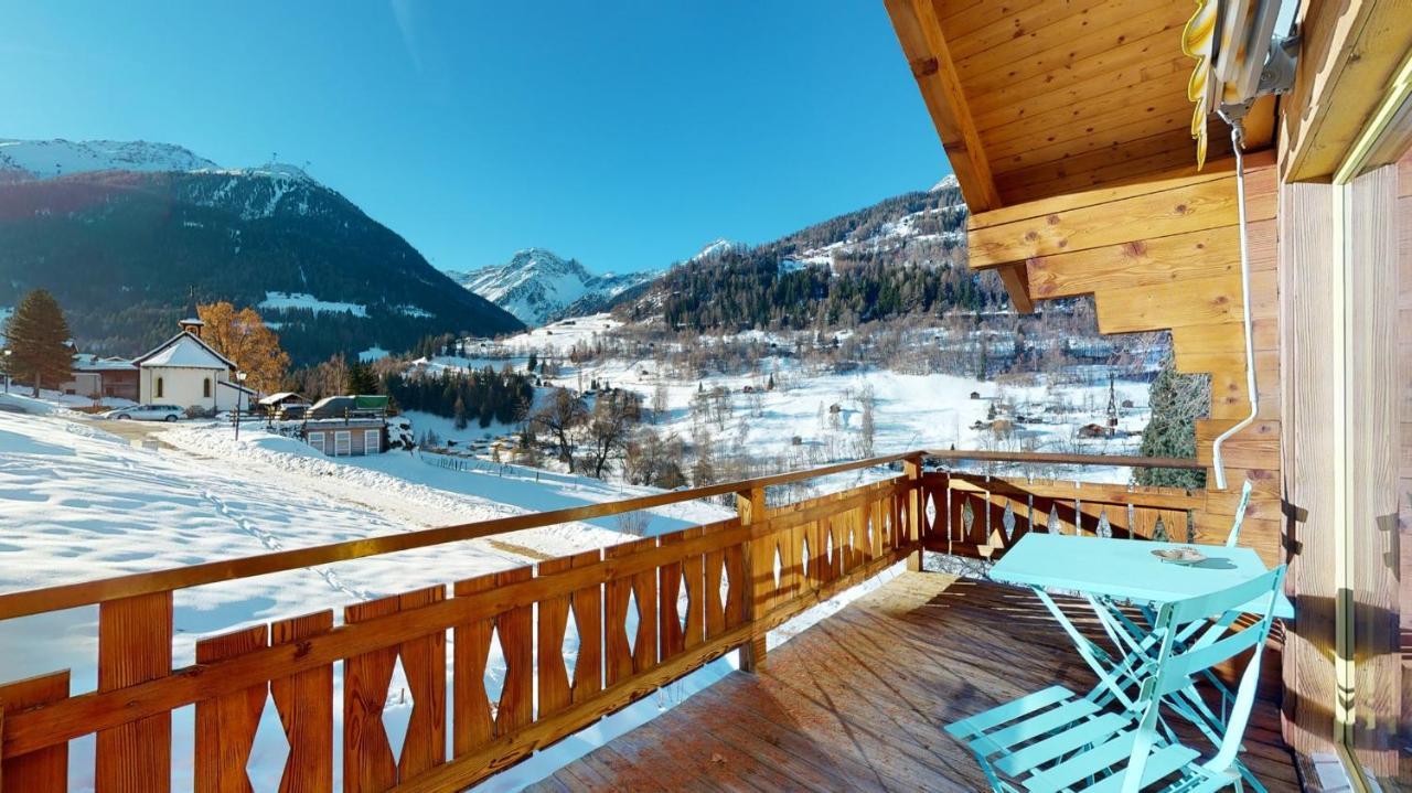Chalet In The Heart Of The Val D'Anniviers Resort Saint-Jean ภายนอก รูปภาพ